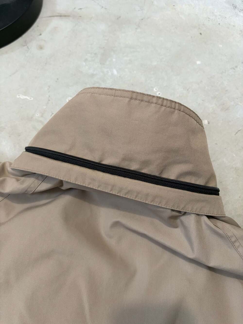 Vintage Eddie Bauer Wool Lined Field Parka Jacket Khaki Large - Picture 13 of 13